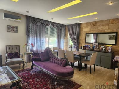 L14005-Decorated Apartment With Large Terrace For Sale In Aamchit