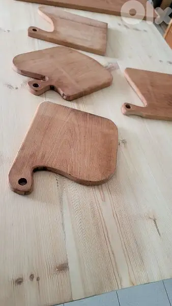 cutting board massive red فرامة خشب طبيعي احمر