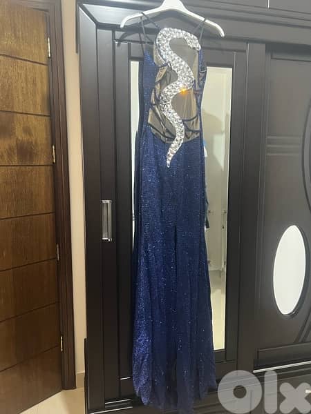 Blue Long Dress 1