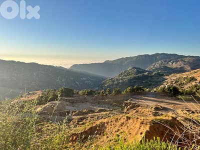 A 5010 m2 land+open view for sale in Mayrouba- أرض للبيع في ميروبا