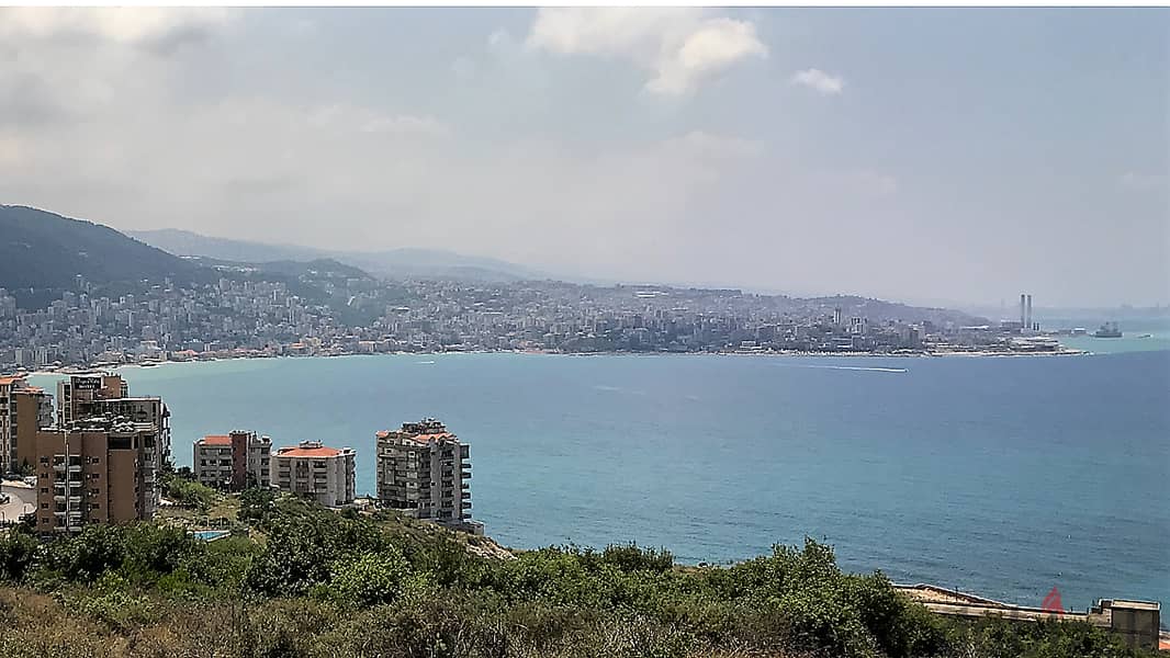 1340 SQM Land in Tabarja, Wata Slam, Keserwan with Full Sea View 0