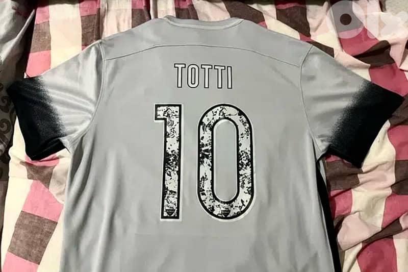 Roma FC totti 10 2015 third nike limited edition jersey 0