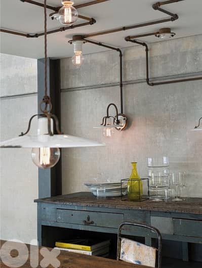 High ceiling bistrot brasserie gym spa or concept store