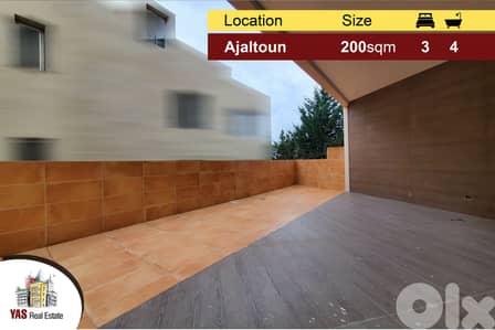 Ajaltoun 200m2 | 85m2 Terrace | Private Street | High-End | DA | Ajaltoun 200m2 | 85m2 Terrace | Private Street | High-End | DA |
