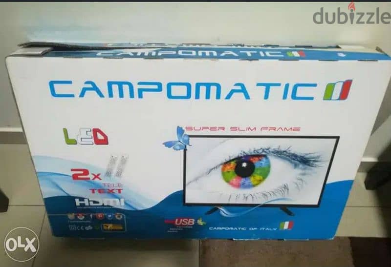 campomatic 32" broken screen TV Used for 3 months 0