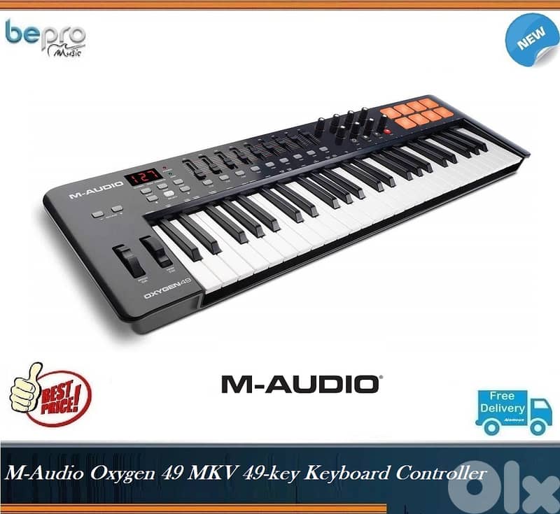 M-Audio Oxygen 49 MKV 49-key Keyboard Controller 0