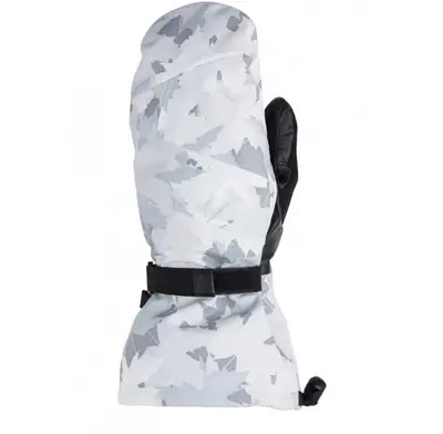 Picture Organic Clothing White Camo Ski Gloves / Mittens (size XL)
