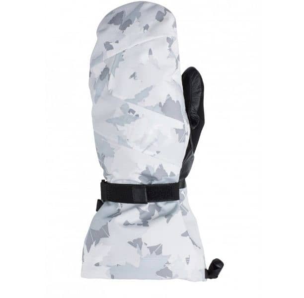 Picture Organic Clothing White Camo Ski Gloves / Mittens (size XL) 0