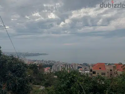 2820 SQM Land in Sahel Alma, Keserwan with Sea and Mountain View