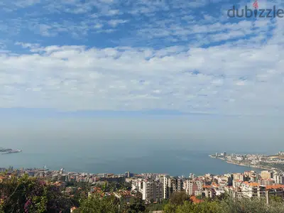 5200 SQM Land in Sahel Alma, Keserwan with Sea and Mountain View