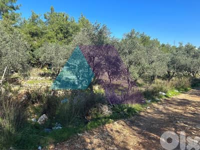 A 2914 m2 land for sale in Aramoun/Aley - ارض للبيع في عرمون