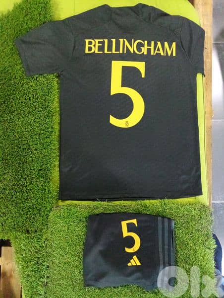Real Madrid Bellingham Third Football Shirt & Short (Made in Thailand) 1