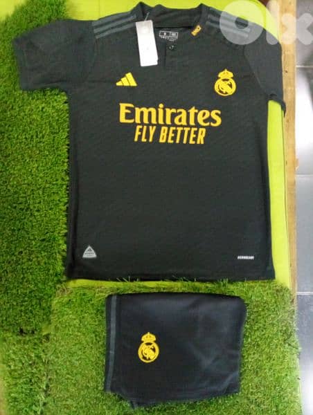 Real Madrid Bellingham Third Football Shirt & Short (Made in Thailand) 0
