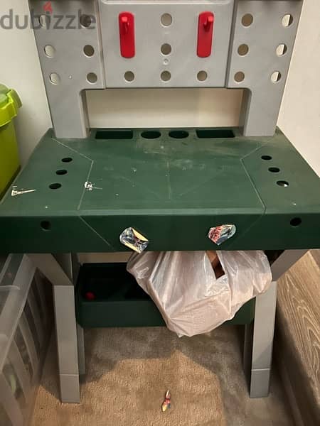 bosh workbench plastic stand for pretending that playing tools 8
