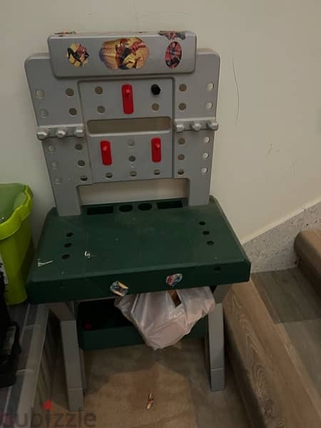 bosh workbench plastic stand for pretending that playing tools 9