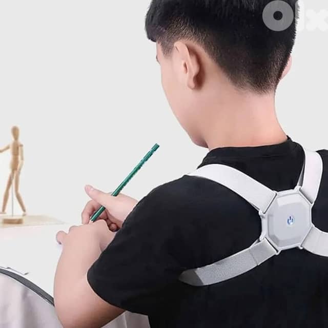 Induction Posture Corrector Belt with Vibrations, Voice Reminder 1