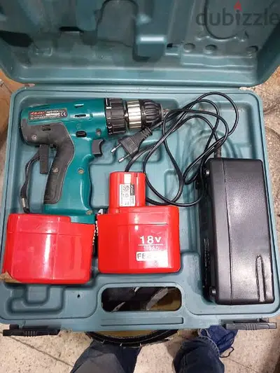 مفك مقدح بطارية. asaki . Power plu