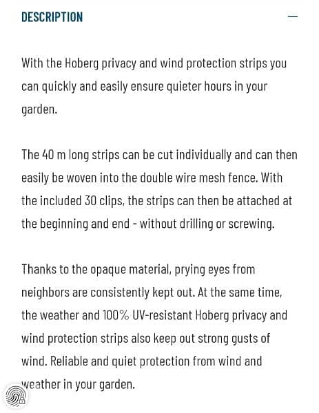 hoberg visibility and wind break 7