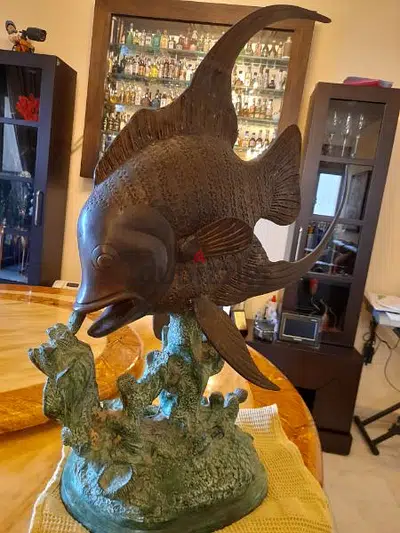 fish bronze