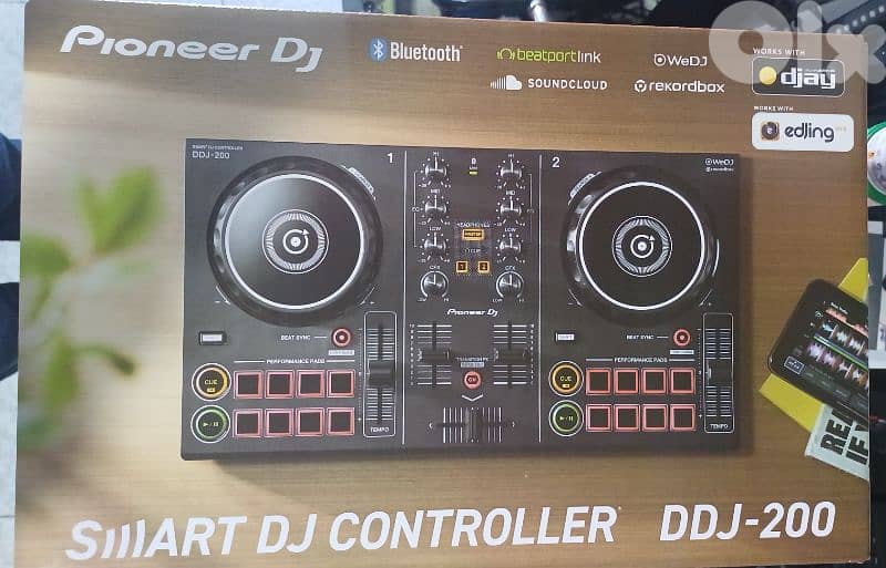pioneer ddj 200 dj controller new in box 0