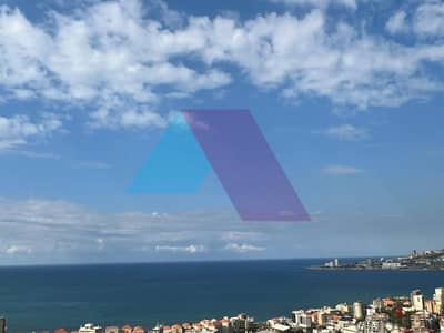 Lux furnished+terrace+seaview 4 sale Haret Sakher بيع حارة صخر