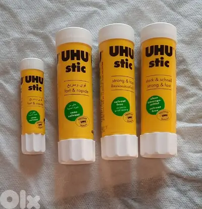 uhu glue stick big and small
