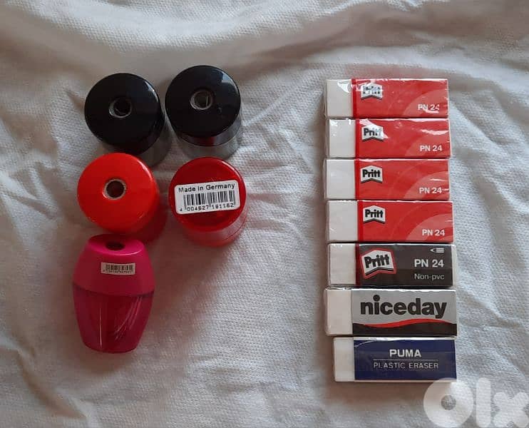 Eraser and sharpener 0