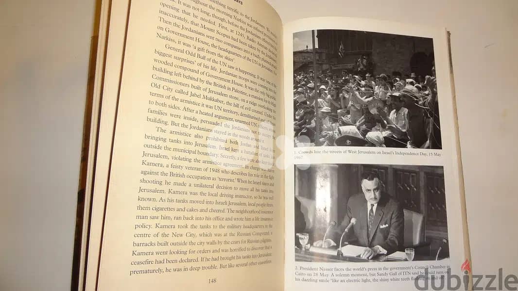 Six days how the 1967 war shaped the middle east book by Jeremy Bowen 3