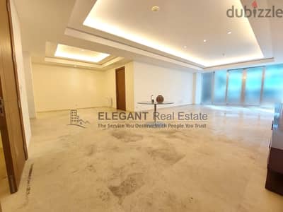 Luxurious Apartment with High End Finishing & 24/7 Electricity !