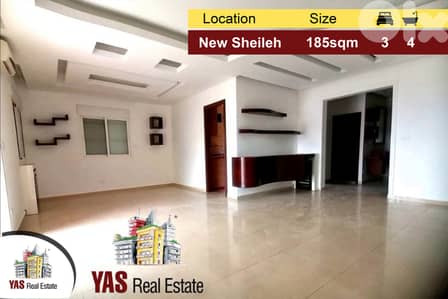 New Sheileh 185m2 | 100m2 Terrace | Open View | Luxury | Mint Conditio