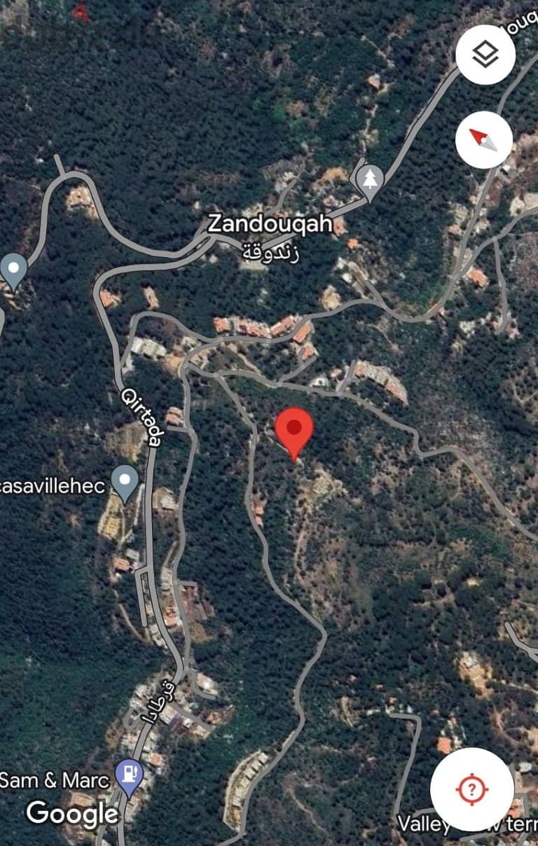 1000 Sqm | Prime location land for sale in Qortadah |Mountain view 0