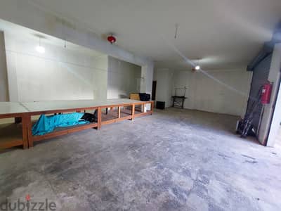 420 SQM Prime Location Used Warehouse in New Rawda, Metn