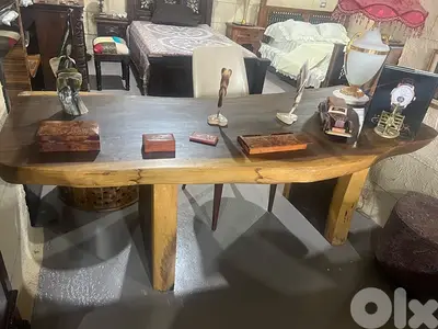 solid wood desk