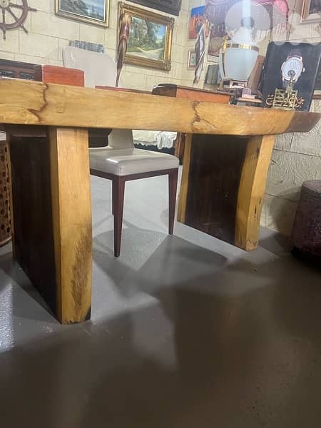 solid wood desk 2