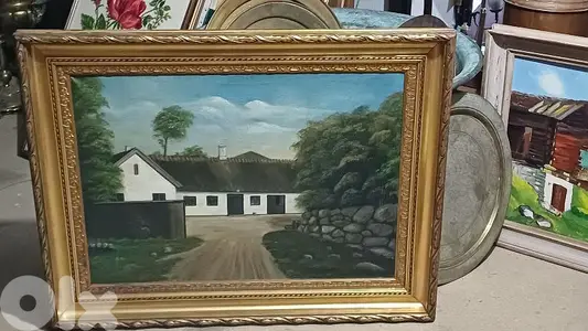 لوحة رسم زيتي
