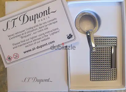 S. T Dupont lighter Key ring