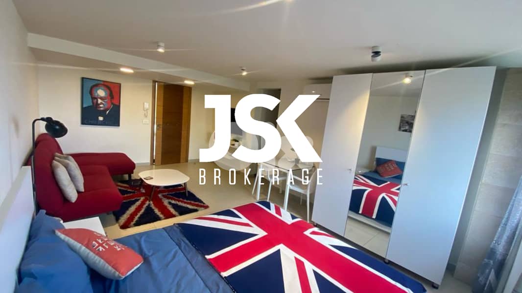 L14097-Fully Furnished Studio for Rent In Dik El Mehdi 0