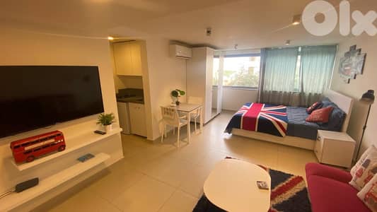 L14097-Fully Furnished Studio for Rent In Dik El Mehdi