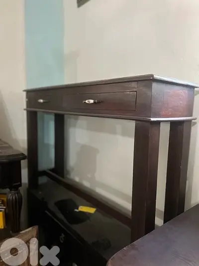 console solid wood