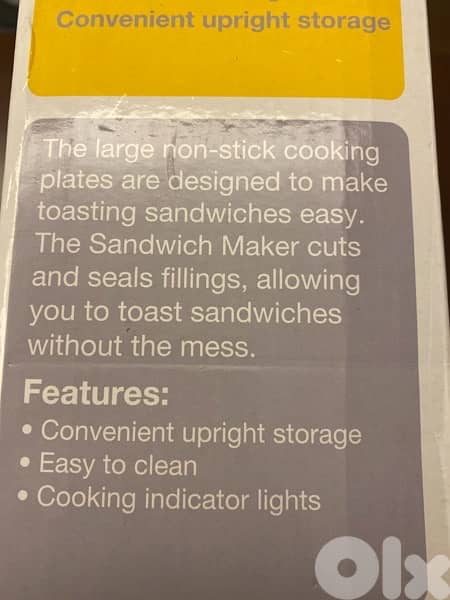 Sandwich maker/ toaster 2