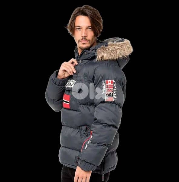 Men Puffer Down Jacket Geographical Norway 1