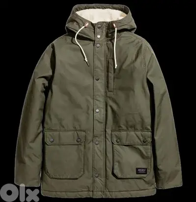 H&M Short Parka Men Jacket