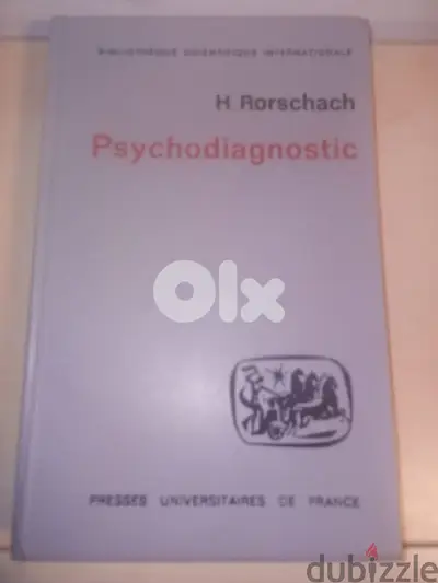 Hermann Rorschach manuel de Psychodiagnostic