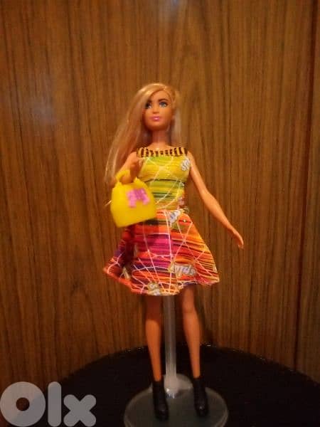 CANDY STRIPES FASHIONISTAS Mattel2016 Great doll+her Own Shoes+bag=24$ 0