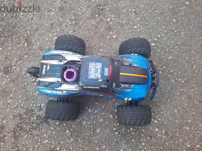 hpi savage 4.6 nitro rc car offroad 1