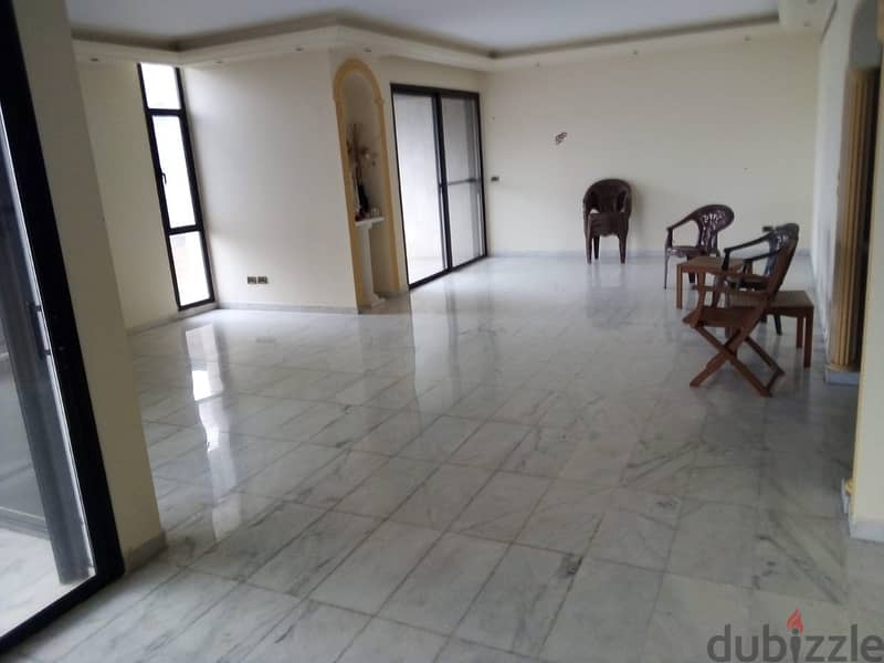 Spacious Apartment for rent and sale in Louaizeh open mountain view 0