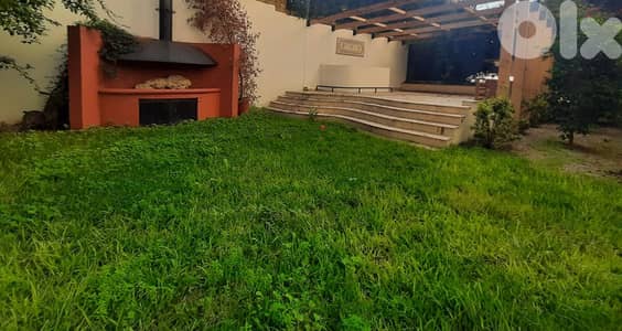 AMAZING APARTMENT WITH GARDEN IN RABIEH PRIME  , (NACR-112)