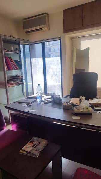 55m 2Rooms office public parking mar mkhayel geitawi intersect beirut