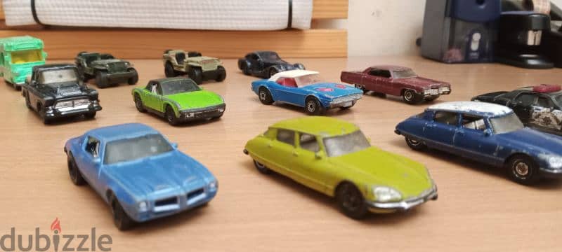 matchbox cars for the 2$ EACH 2