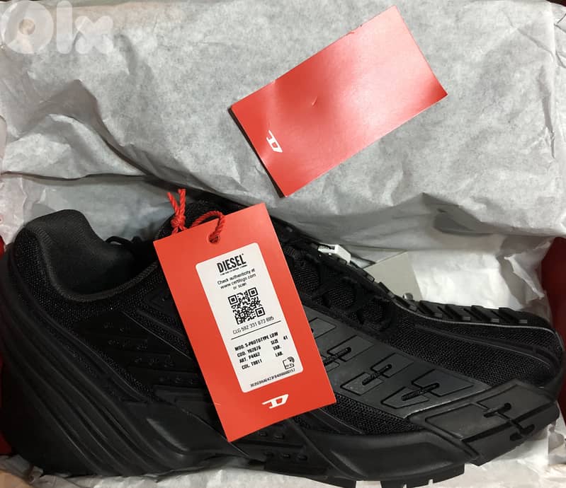 DIESEL S-PROTOTYPE – BLACK Shoes 2